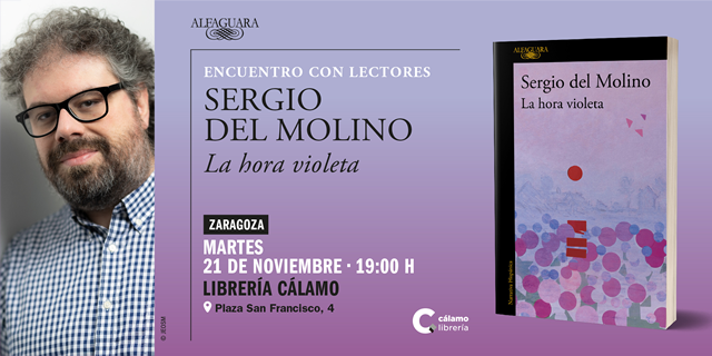 Encuentro con el escritor Sergio del Molino en librería Cálamo